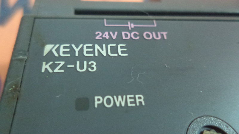 KEYENCE KZ-U3 - PLC DCS SERVO Control MOTOR POWER SUPPLY IPC ROBOT